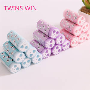 最近中国文具市场低成本促销儿童创意彩色迷你卡通橡皮擦 - Product Image 2