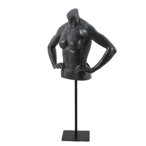 Di alta qualità In Fibra di Vetro torso a buon mercato metà superiore del corpo femminile mannequin testa busto - Product Image 2