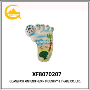 Blanc Couleur Lunettes Conception Avec Vue <span class=keywords><strong>Sur</strong></span> La <span class=keywords><strong>Mer</strong></span> Polyresin Aimant Souvenirs - Product Image 4