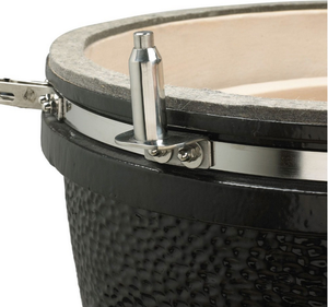 Cerámica Kamado carbón arcilla asadores los fumadores con acero inoxidable carros equipo de cocina fin de semana <span class=keywords><strong>familiar</strong></span> - Product Image 6