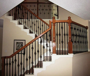Ringhiera per <span class=keywords><strong>Balcone</strong></span> in Ferro Battuto Contemporaneo di Alta Qualità, Altezza Personalizzabile, Zincata a Caldo, Garanzia di 5 Anni - Product Image 5