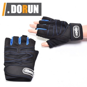 Gant d'entraînement Knuckle Haltérophilie <span class=keywords><strong>Shorty</strong></span> Finger Gants avec dos incurvé ouvert pour Powerlifting Gym Femmes - Product Image 5