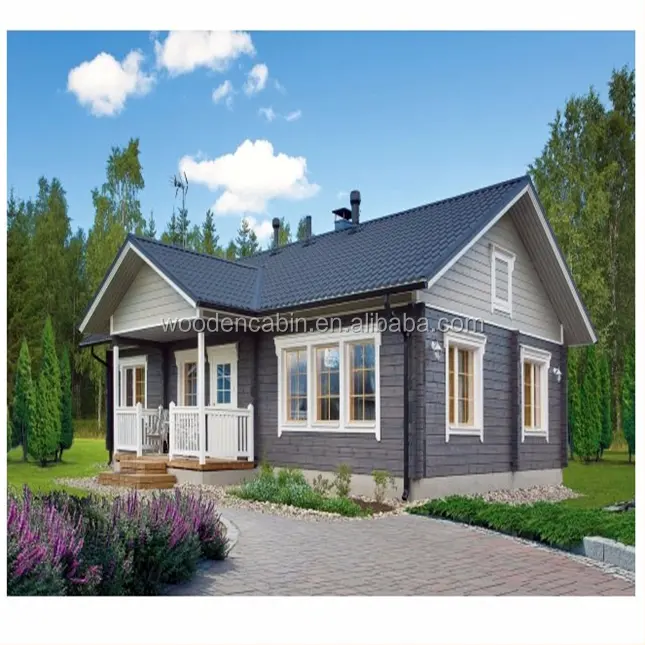 European Style Wooden House Villa Model