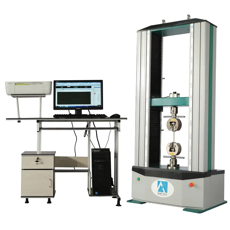 10kN - 100kN 10Ton Computer Controlled Electronic Universal Tensile strength Testing Machine