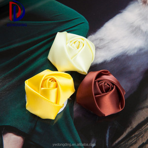 al por mayor de la cinta del satén arquea <span class=keywords><strong>boutique</strong></span> rose flores de decisiones para la ropa/decoración de las correas - Product Image 3