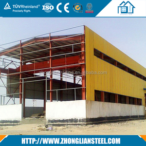 중국 저렴한 높은 강성 강한 지진 및 바람 저항 중강 구조 건물 조립식 창고 주택 Casa - Product Image 2
