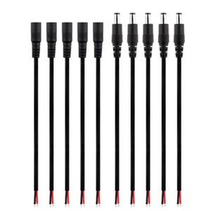 DC Barile Spina di Alimentazione Della Treccia del Cavo con <span class=keywords><strong>2</strong></span>.1mm <span class=keywords><strong>X</strong></span> 5.5mm Maschio Connettore Jack Femmina - Product Image 1