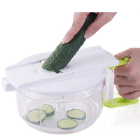 Professionele Multifunctionele Salade Spinner Chopper Snijmachine Handleiding Keukenmachine Voor Babyvoeding Chopper