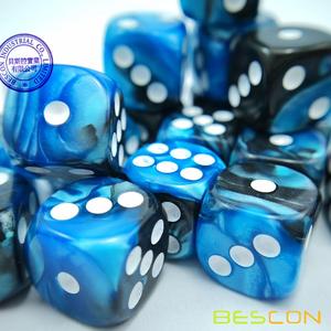 Bescon 12mm D6 Xúc Xắc 36 trong Cube, Các Loại Gemini ĐÁ Màu Sắc, 12mm Sáu Bên Chết (36) Khối của Con Xúc Xắc - Product Image 5