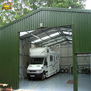 Abri de <span class=keywords><strong>garage</strong></span> en acier léger de haute qualité, parmi les 10 meilleurs de Chine, avec services de soudage, découpe et pliage pour atelier en acier - Product Image 2