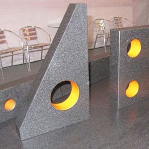 Thước Kẻ Hình Vuông Bằng Đá Hoa Cương L Độ Chính Xác Cao Bằng Đá Cẩm Thạch Cạnh Thẳng Thước Vuông 250*160*40Mm - Product Image 5