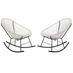 <span class=keywords><strong>Chaise</strong></span> à <span class=keywords><strong>bascule</strong></span> en rotin, panier de jardin extérieur, offre spéciale - Product Image 4