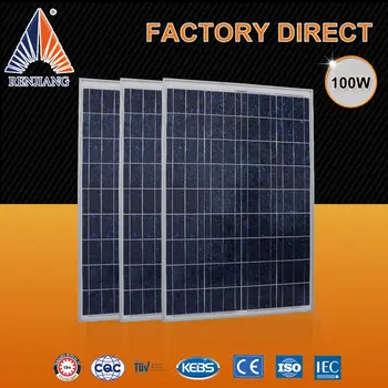 Giá Tốt Nhất RJ Nhà Máy Các Nhà Sản Xuất Trong Trung Quốc Cung Cấp 100 Watt Gấp Pingxiang Panel Năng Lượng Mặt Trời/Năng Lượng Mặt Trời Bảng Điều Khiển Cho Việc Sử Dụng Nhà