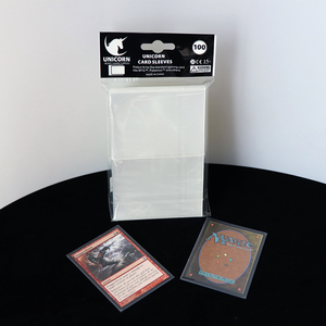 600カウントトーナメントグレードクリアマットカードスリーブ標準サイズゲームカード保護スリーブヒートシール防湿カード - Product Image 6