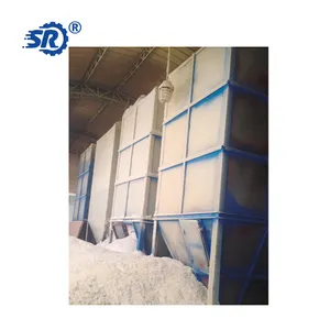 Horizontal Foam Scrap and Waste Sponge Storage Tank