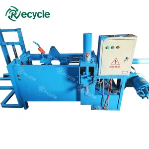 Schroot Elektrische Motor Recycling Stator Snijden Trekken Machine