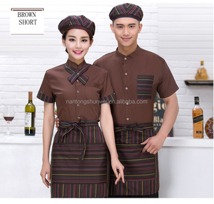 Uniforme Unisex per Camerieri di Hotel, Ristoranti e Caffetterie, con Maniche Lunghe o Corte - Product Image 3