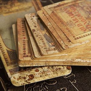 Les cartes de Tarot déjouées d'or vierges imprimées par coutume attendent des cartes d'<span class=keywords><strong>oracle</strong></span> de caboteur en gros en grande taille - Product Image 3