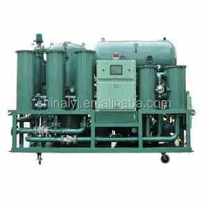 Turbine vacuum oil recycling, oil and water separation