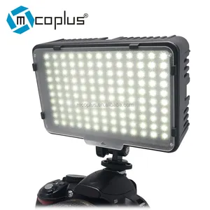 Mcoplus LE-168A Fotografi Portabel, Lampu Led Video untuk DSLR Canon Nikon Sony Pentax Olympus dengan Baterai NP-F550