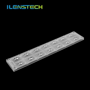 144 Leds 홍수 빛을 위한 60 도 서리로 덥은 led 광학 렌즈 큰 프레넬 렌즈 - Product Image 2