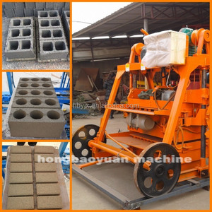 QMY4-45 <span class=keywords><strong>Nepal</strong></span> rỗng xi măng bê tông trứng đẻ lát gạch khối nhà sản xuất máy làm - Product Image 5