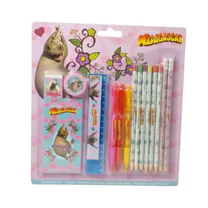 School Supplies Wholesale Kids Cartoon Stationery Set