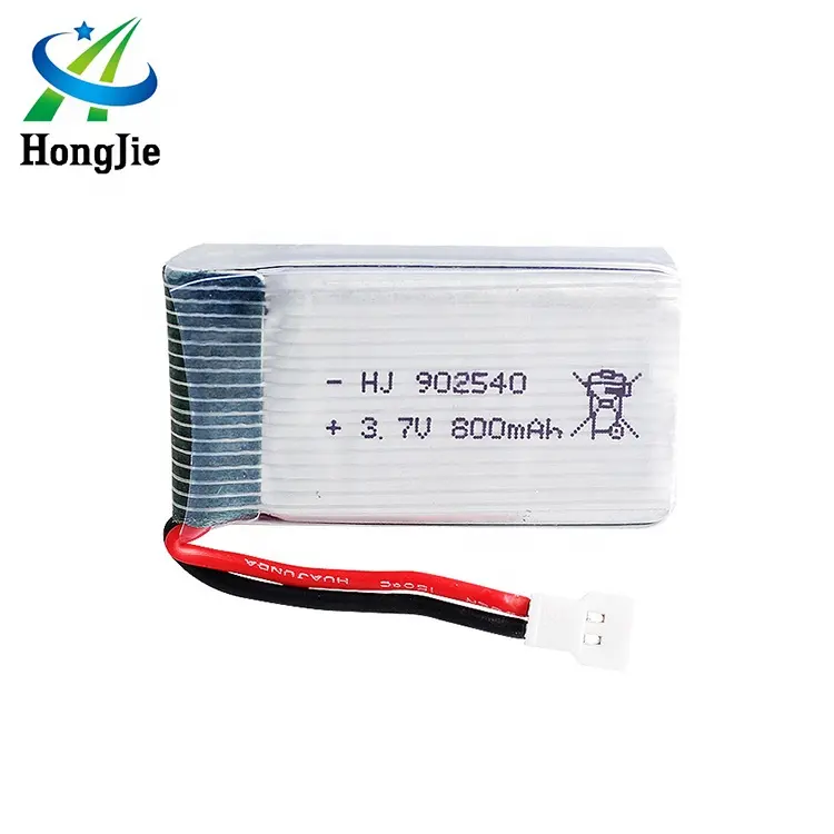 800mah li po battery 902540 3.7v rc drones SYMA X5C X5SW X5SC skytech M68 Heliway 905 cheerson CX-30 battery for sale