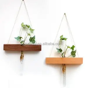 Custom logo wall flower arrangement hanging flower receptacle decoration