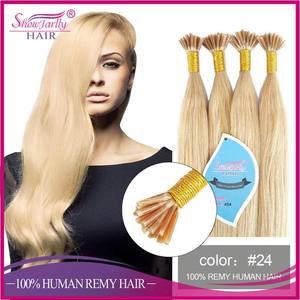 Lujo de Calidad Superior!!! directo de Fábrica Al Por Mayor <span class=keywords><strong>Cabello</strong></span> Virgen Ruso Dibujado Doble Extensión Palillo Del Pelo Punta - Product Image 2