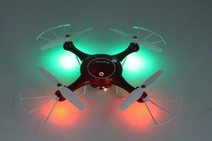 Drone Quadricoptère RC SYMA X5UW de couleur rouge avec caméra HD 720P 2.0MP, 2.4G 4CH 6 axes, hélicoptère intelligent, maintien de l'altitude, <span class=keywords><strong>vol</strong></span> de trajectoire - Product Image 4