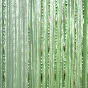 Shaoxing Factory Price Decorative Custom Print Crystal Door Beaded Curtain