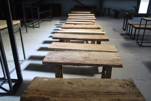 Meuble <span class=keywords><strong>de</strong></span> <span class=keywords><strong>jardin</strong></span> en bois rustique, recyclage chinois, bon marché, pour l'extérieur - Product Image 4