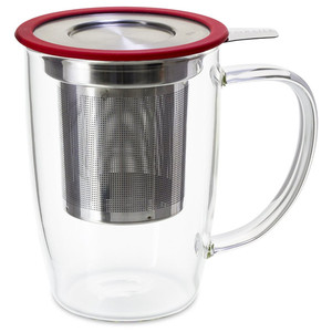 15 oz en grado alimenticio venta cristal infusor copas cupping conveniente té <span class=keywords><strong>de</strong></span> hoja suelta, flor <span class=keywords><strong>de</strong></span> té y café - Product Image 1