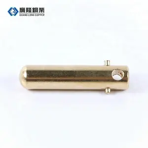 Factory Non-standard Electrical Round Plug Brass PIN 4A010A