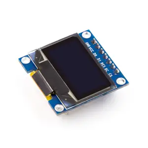 0.96英寸蓝色SPI OLED LCD模式 + Cspin 7Pin (带GND VCC)