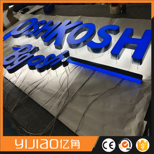 doble luminoso luz <span class=keywords><strong>led</strong></span> <span class=keywords><strong>rotulo</strong></span> logo <span class=keywords><strong>corporeo</strong></span> para tienda de moda de publicidad en locales comerciales - Product Image 4