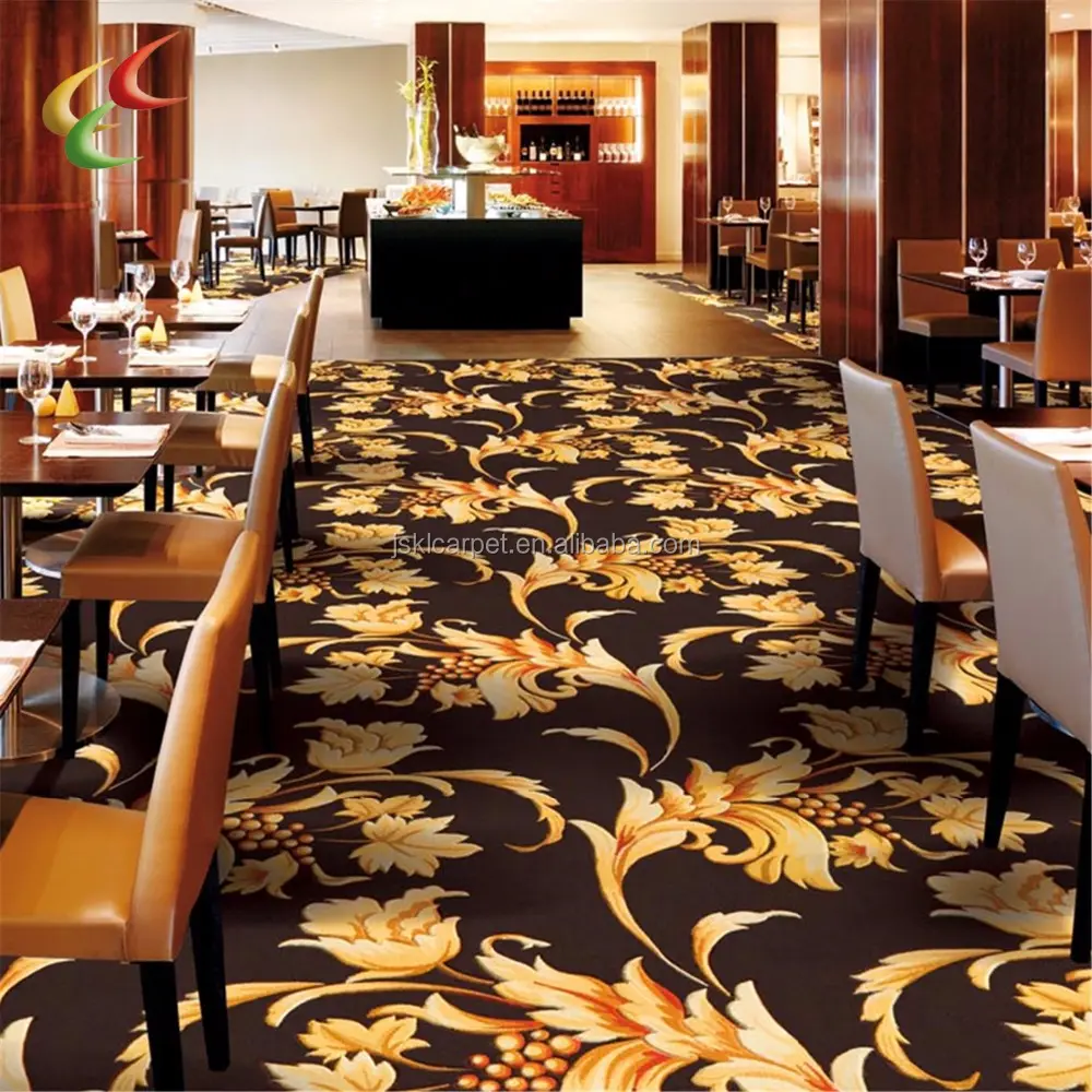 כחול PP שטיח מלון אולם אירועים שטיח וילטון במלאי שטיח