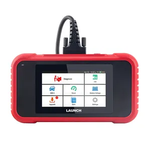 Launch x431 crp129e obd2 scanner automotivo, suporte para motor, abs, srs, óleo de freio, sas ets, tmps, função de redefinição pk, crp129