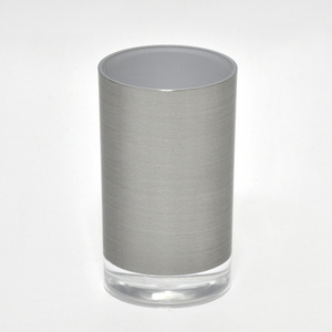 Distributeur de savon manuel argenté morden brosse - Product Image 3