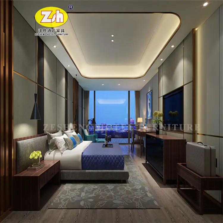 Marriott khách sạn nội thất phòng ngủ ZH-373 làm cho trong Phật Sơn