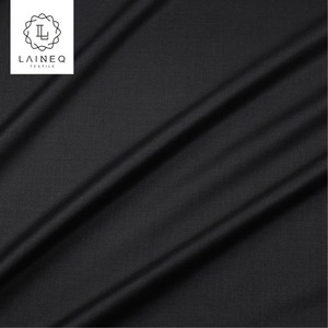 Chine usine personnalisée peignée noir <span class=keywords><strong>100</strong></span> <span class=keywords><strong>laine</strong></span> <span class=keywords><strong>tissu</strong></span> pour la vente en gros - Product Image 6