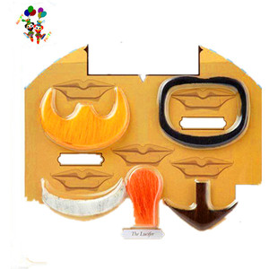 Disfraz personalizado de <span class=keywords><strong>Mo</strong></span> Vember, disfraz llamativo, divertido, Facial, falso bigote, HPC-0337 - Product Image 1