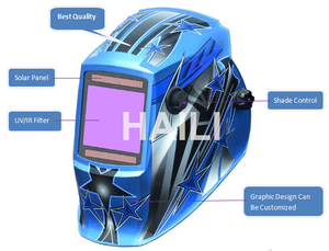 Deko — <span class=keywords><strong>casque</strong></span> <span class=keywords><strong>de</strong></span> soudage, couleur réelle, auto-assombrissant, <span class=keywords><strong>de</strong></span> meilleure qualité, EN379 - Product Image 2