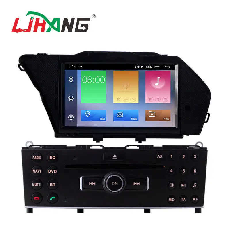 Reproductor de DVD para coche Android 13 4 + 64G para Mercedes Benz GLK clase X204 GLK300 GLK350 navegación GPS 1 Din Radio Multimedia ESTÉREO