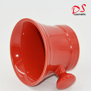 Tazza da <span class=keywords><strong>Barba</strong></span> in Ceramica DISHI con Manici, Porta Sapone per Pennello da <span class=keywords><strong>Barba</strong></span> - Product Image 3
