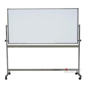 High Quality Classroom White Magnetic White Board with Mobile Castors