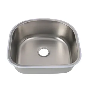 stainless steel kitchen single wash basin