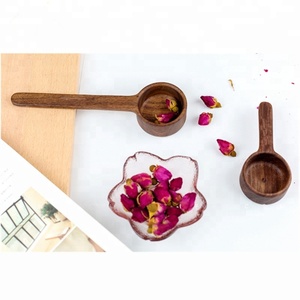 <span class=keywords><strong>Cuchara</strong></span> medidora de café 8g 10g minimalista personalizado obsequios cucharas de té <span class=keywords><strong>10</strong></span> <span class=keywords><strong>gramos</strong></span> <span class=keywords><strong>cuchara</strong></span> de madera única de madera personalizada - Product Image 2