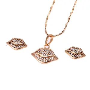 62077 xuping china joias da moda atacado imitação de ouro banhado antigo jóias venda quente produtos
